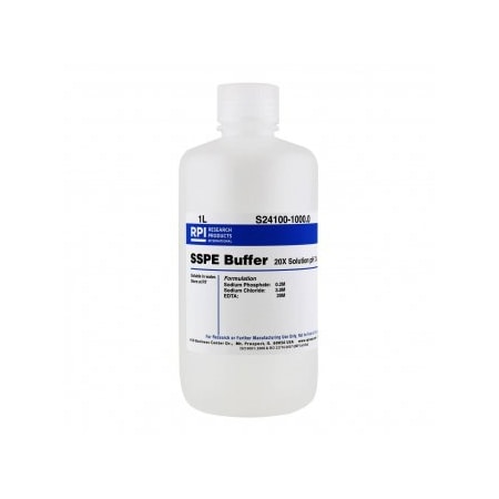 Rpi SSPE Buffer 20X Solution pH 7.4, 1 L S24100-1000.0